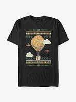 Disney Pixar Up Holiday Sweater Pattern T-Shirt