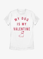 Disney Pixar Up Valentine Dug Womens T-Shirt