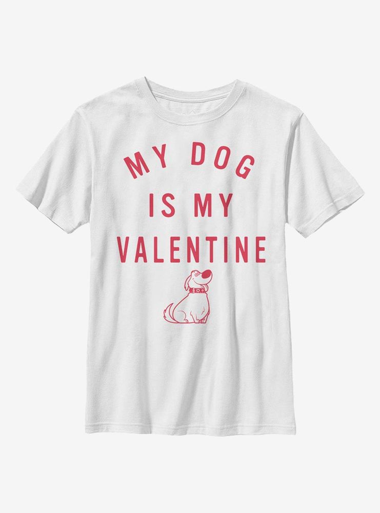 Disney Pixar Up Valentine Dug Youth T-Shirt