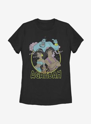 Disney Aladdin Agrabah Friends Womens T-Shirt
