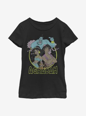 Disney Aladdin Agrabah Friends Youth Girls T-Shirt
