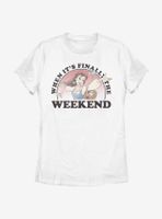 Disney Beauty And The Beast Weekend Belle Womens T-Shirt