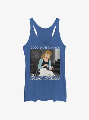 Disney Cinderella Shoes Womens Tank Top