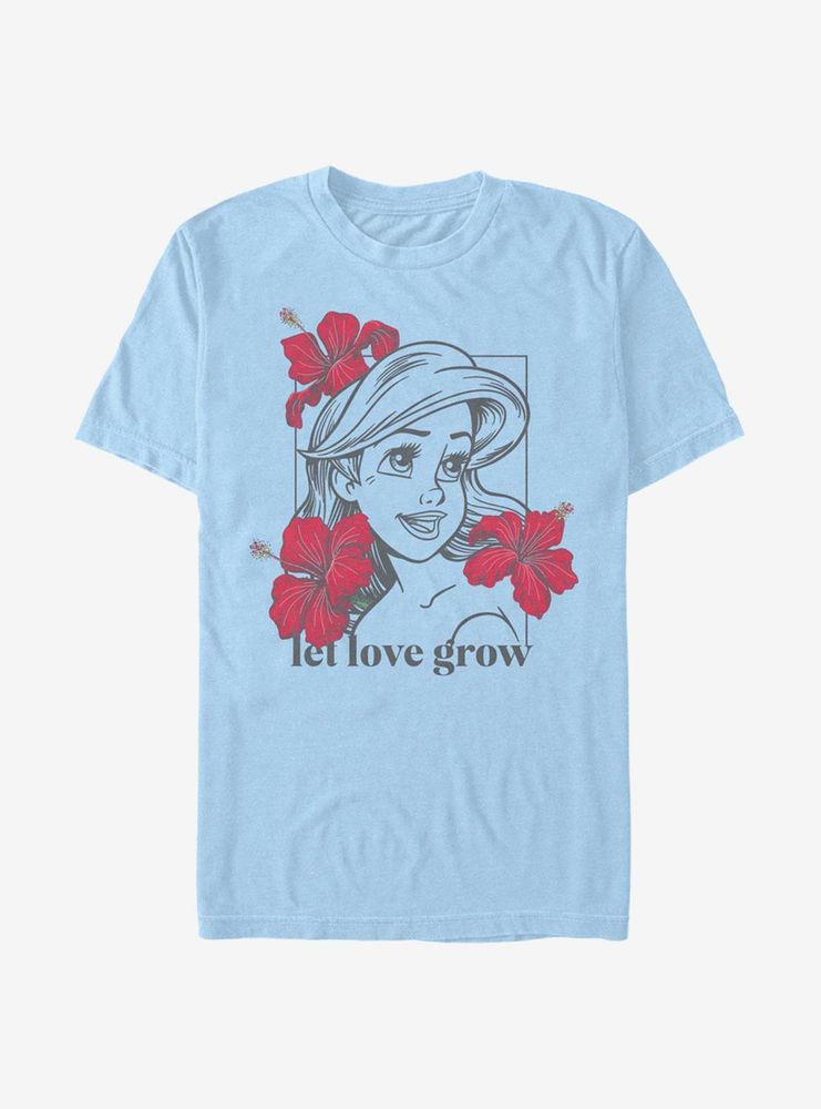 Disney The Little Mermaid Ariel Floral T-Shirt