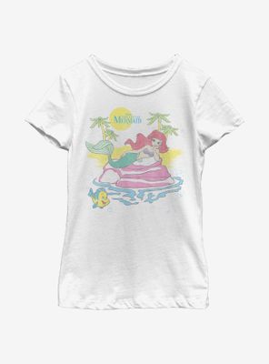 Disney The Little Mermaid Beachy Ariel Youth Girls T-Shirt