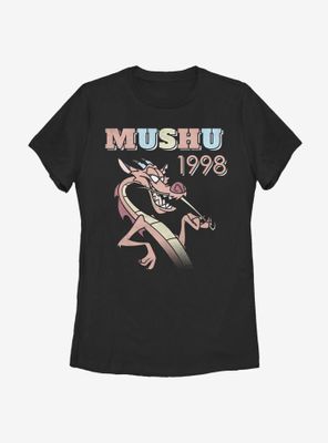 Disney Mulan 90s Mushu Womens T-Shirt