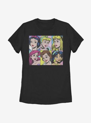 Disney Princesses Pop Womens T-Shirt