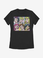 Disney Princesses Pop Womens T-Shirt