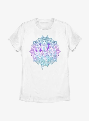 Disney Princesses Princess Portrait Womens T-Shirt