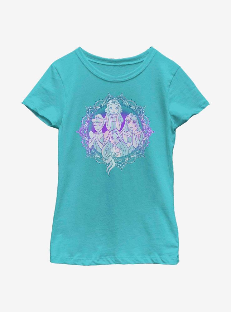 Disney Princesses Princess Portrait Youth Girls T-Shirt