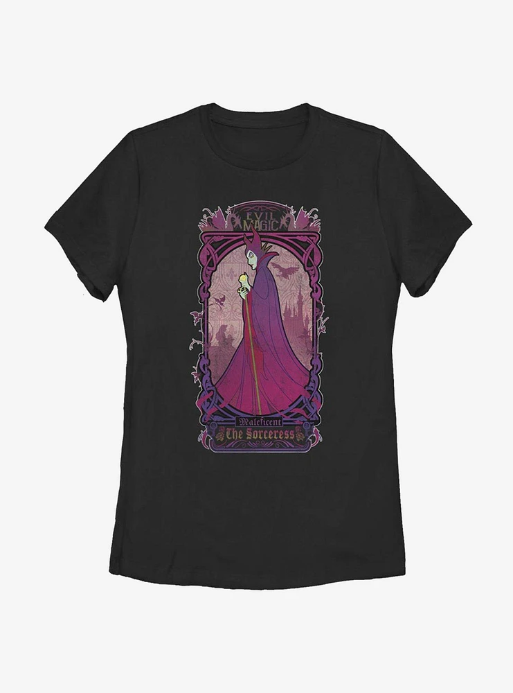 Disney Sleeping Beauty The Sorceress Maleficent Womens T-Shirt