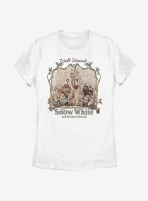 Disney Snow White And The Seven Dwarfs Friends Womens T-Shirt