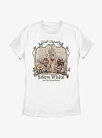Disney Snow White And The Seven Dwarfs Friends Womens T-Shirt