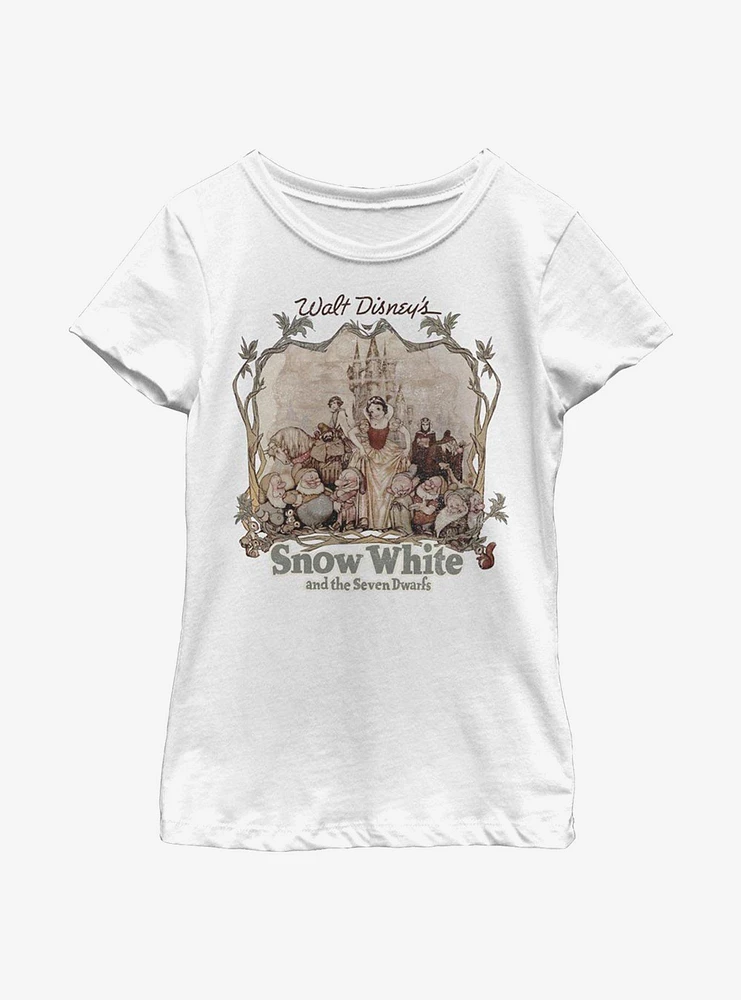 Disney Snow White And The Seven Dwarfs Friends Youth Girls T-Shirt