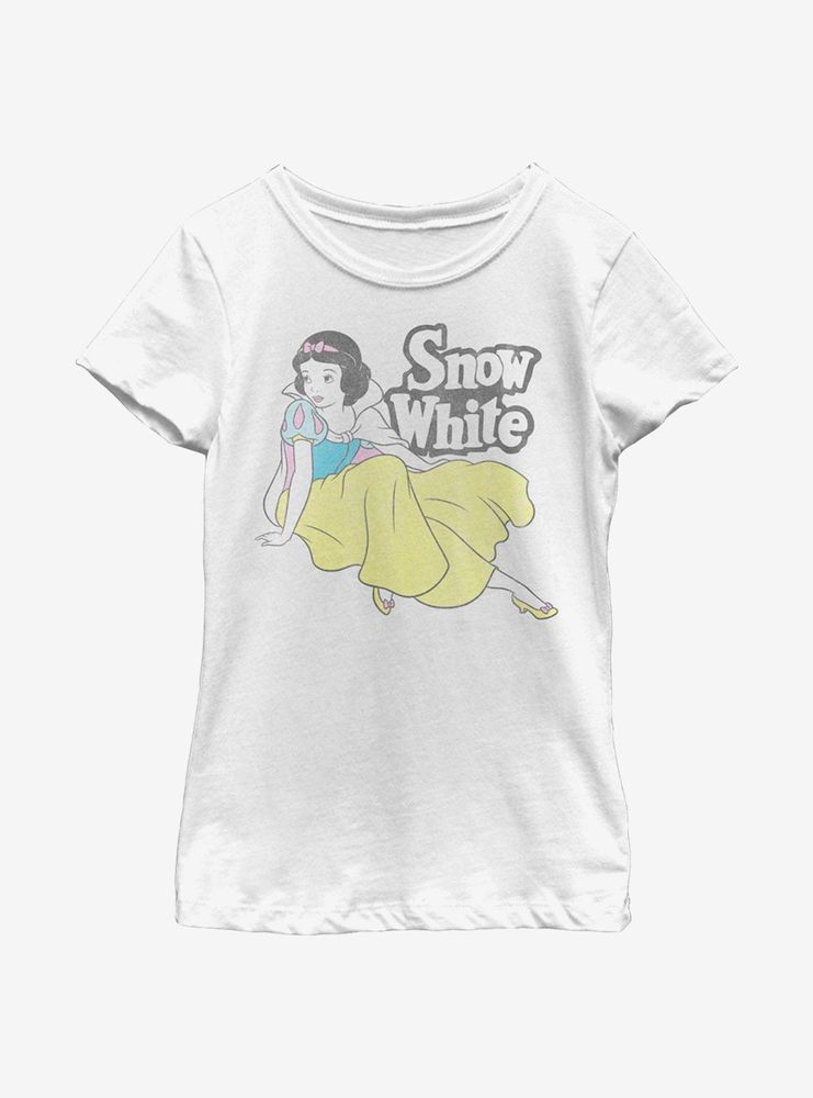 Disney Snow White And The Seven Dwarfs Vintage Youth Girls T-Shirt