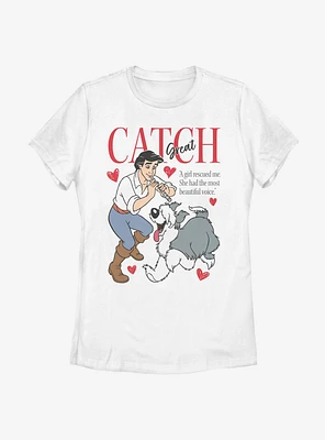 Disney The Little Mermaid Great Catch Womens T-Shirt