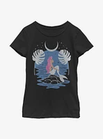 Disney The Little Mermaid Celestial Ariel Youth Girls T-Shirt