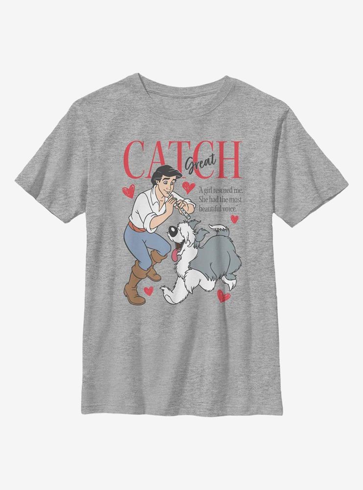 Disney The Little Mermaid Great Catch Youth T-Shirt