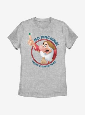 Disney Snow White And The Seven Dwarfs No Pinching Grumpy Womens T-Shirt