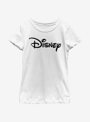 Disney Basic Logo Youth Girls T-Shirt