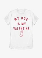 Disney 101 Dalmatians Valentine Pup Womens T-Shirt