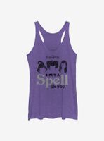 Disney Hocus Pocus Hair SilhouetteSpell Womens Tank Top