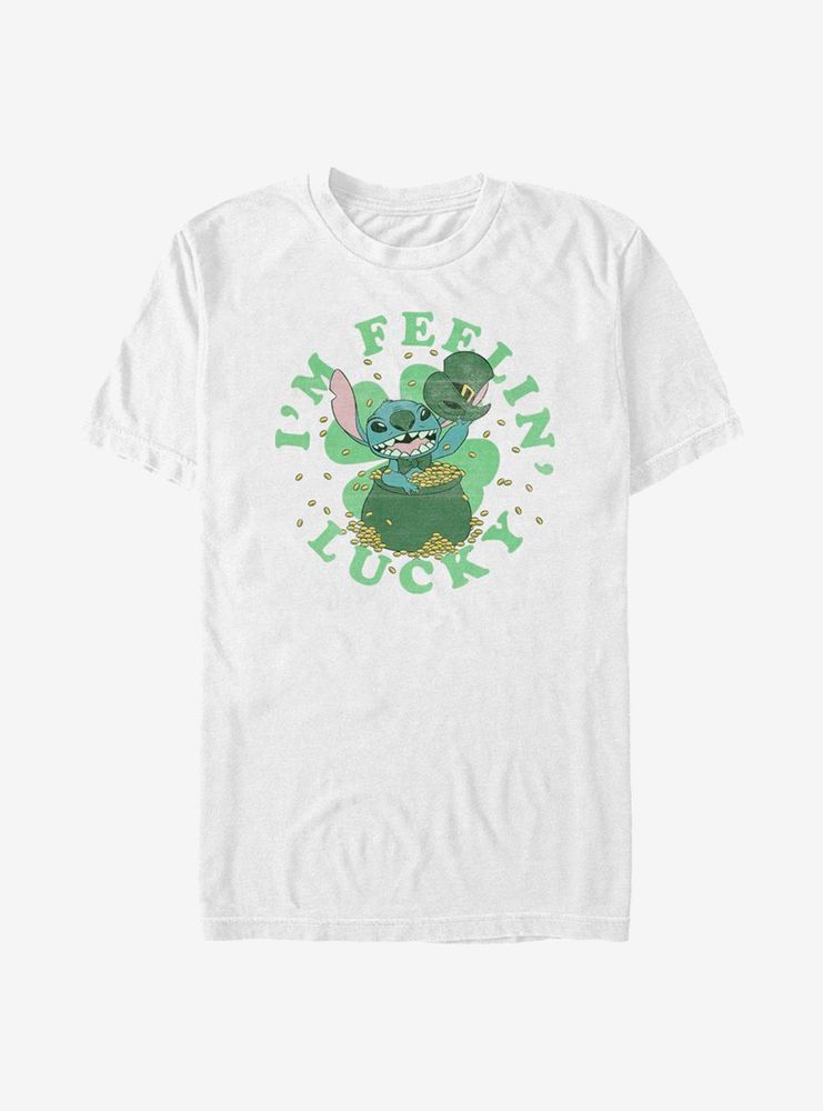 Disney Lilo And Stitch I'm Feelin' Lucky T-Shirt