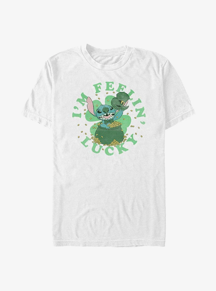 Disney Lilo And Stitch I'm Feelin' Lucky T-Shirt