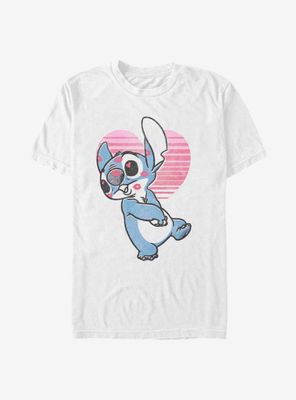 Disney Lilo And Stitch Kissy Faced T-Shirt