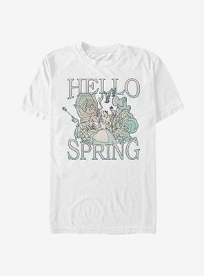 Disney Alice Wonderland Spring Garden T-Shirt