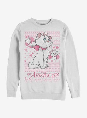 Disney Aristocats Marie Holiday Sweater Pattern Sweatshirt