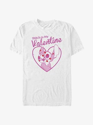 Disney Lilo And Stitch Valentine T-Shirt