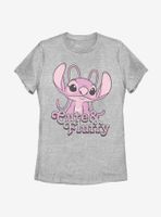 Disney Lilo And Stitch Fluffy Angel Womens T-Shirt