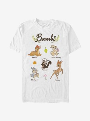 Disney Bambi Textbook T-Shirt
