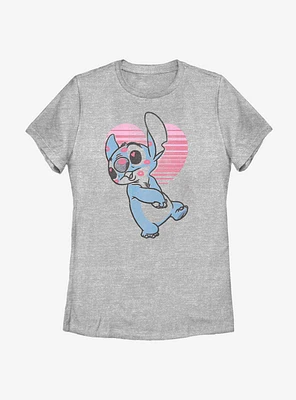 Disney Lilo And Stitch Kissy Faced Womens T-Shirt