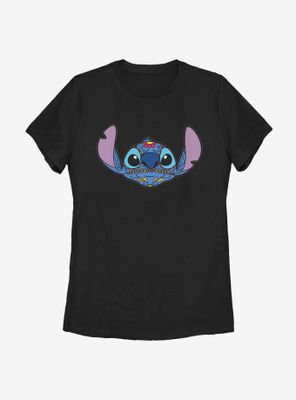 Disney Lilo And Stitch Sugar Skull Womens T-Shirt