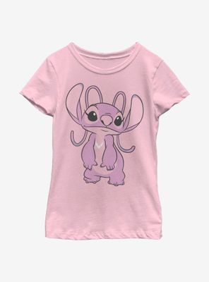 Disney Lilo And Stitch Big Angel Youth Girls T-Shirt