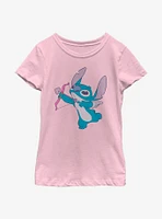 Disney Lilo And Stitch Love Shot Youth Girls T-Shirt