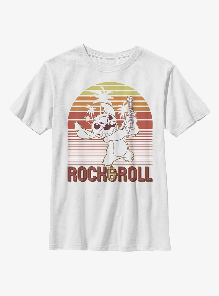 Disney Lilo And Stitch Rock Roll Youth T-Shirt