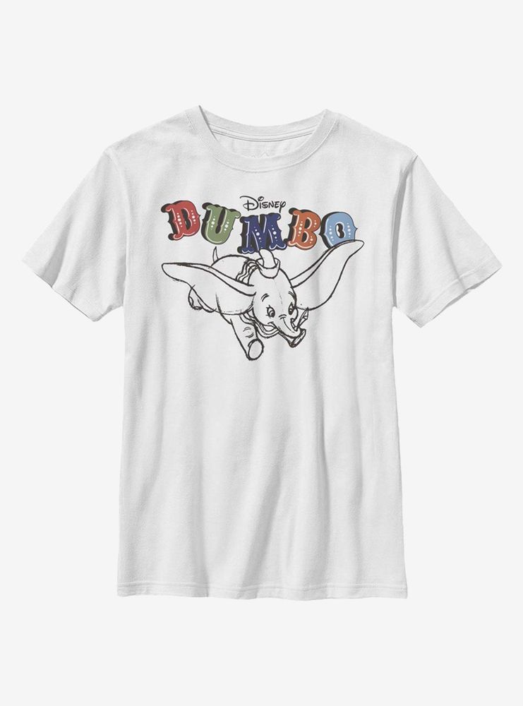 Disney Dumbo Flying Circus Youth T-Shirt