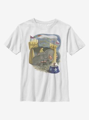 Disney Dumbo Illustrated Elephant Youth T-Shirt