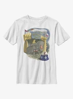 Disney Dumbo Illustrated Elephant Youth T-Shirt