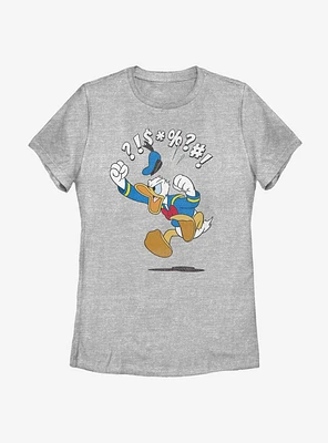Disney Donald Duck Jump Womens T-Shirt