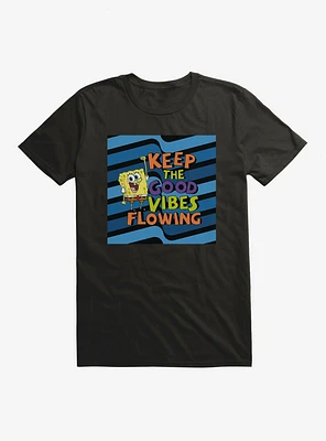SpongeBob SquarePants Keep The Good Vibes Flowing T-Shirt