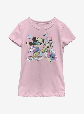 Disney Mickey Mouse 80s Minnie Youth Girls T-Shirt