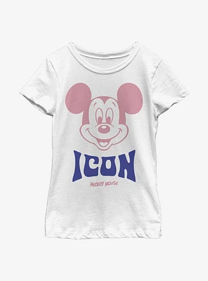 Disney Mickey Mouse Icon Youth Girls T-Shirt