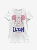 Disney Mickey Mouse Icon Youth Girls T-Shirt