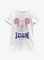 Disney Mickey Mouse Icon Youth Girls T-Shirt
