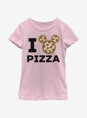 Disney Mickey Mouse Pizza Youth Girls T-Shirt