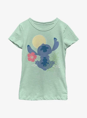 Disney Lilo And Stitch Minimal Youth Girls T-Shirt